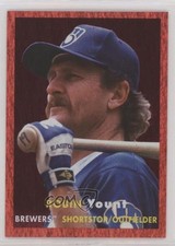 2021 Topps Archives 1957 Topps Red Hot Foil 20/50 Robin Yount #20 HOF 19n6