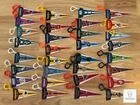 ALL 32 NFL PENNANT CLIPS VENDING MACHINE GUMBALL TOYS MEASURE: 4"