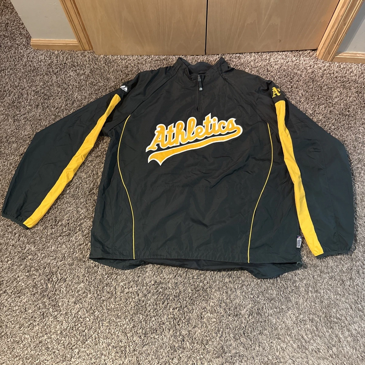 Majestic Athletics プルオーバー XL Majestic Oakland Athletics MLB Jackets for sale | eBay