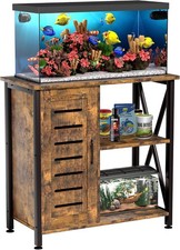 20-29 Gallon Fish Tank Stand Aquarium Stand with Cabinet Accessories Storage