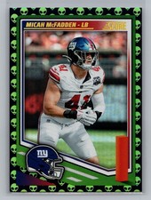 2025 Score Micah McFadden NY Giants Extraterrestrial SSP Case Hit #216 12382