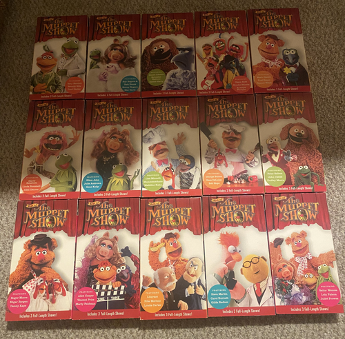 Time Life Video Best Of The Muppet Show VHS Set 15 Complete | eBay