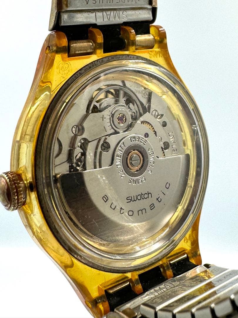 Swatch Automatic Watch Open Caseback Skeleton Swi… - image 6