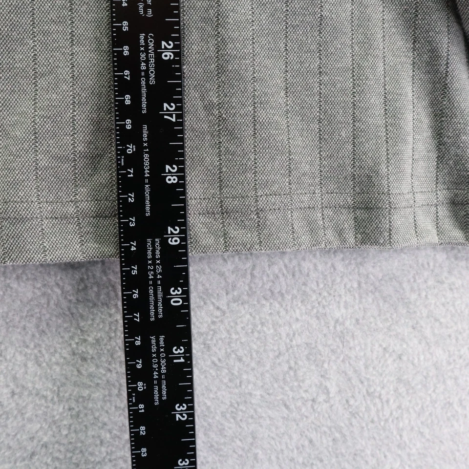 Via Europa 1/4 Zip Pullover Mens XL Casual Knit Mock Neck Gray Long Sleeve NWT - Image 4 of 4