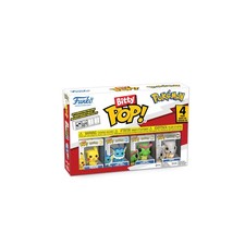 Funko Bitty Pop! Pokemon - Pikachu 4PKund - 0.9 Inch (2.2 cm) Sammlerstück Stape