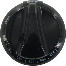 Thermostat Control Knob Replacement for GE & Hotpoint Range Oven Black 1PC