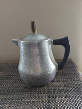 Vintage Club Aluminum Hammercraft Coffee Pot Teapot Hammered Kitchenware 