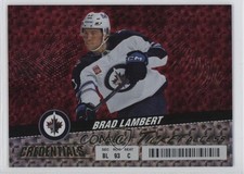 2024-25 Credentials Debut Ticket Access Horizontal Red /99 Brad Lambert #117 z3b