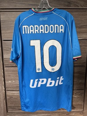 SSC Napoli 2023-2024 Maradona #10 Jersey Size XL