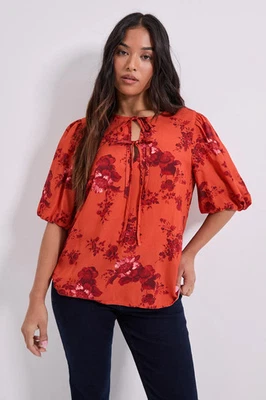 Dorothy Perkins Rust Top Womens Daywear Tops - Image 1 of 4