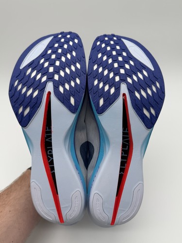 Nike Road Racing StreakFly 2 ZoomX scarpe da corsa uomo grigio blu US 8 HF6416-001 - Foto 11 di 11