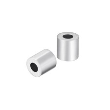 M1.2 aluminum sleeve 1.2 mm for rope with stop bolt 50 pcs