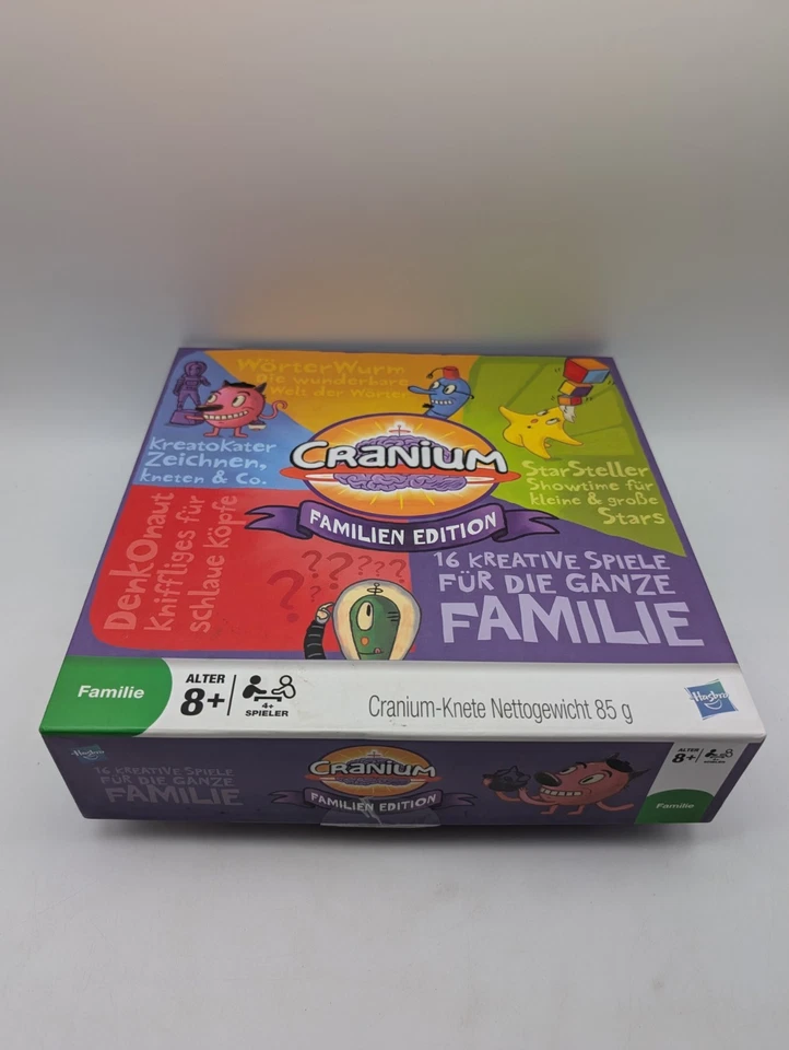 Cranium Familien Edition Hasbro Brettspiel Gesellschaftsspiel mit Frischer Knete - Bild 4 von 4