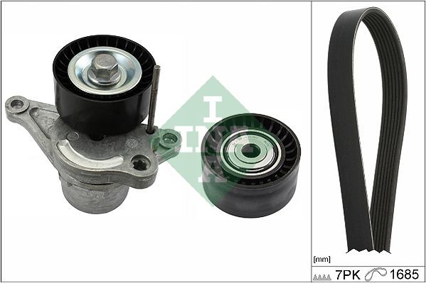 Schaeffler INA 529 0353 10 Keilrippenriemensatz Passend FüR Nissan Opel-image