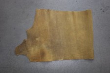 Scrap Embossed Small Weave Leather CowHide Brown Leathercraft DIY Projects 4009