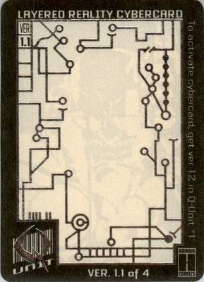 1993 Q Unit Layered Reality Cybercard Promo #1.1