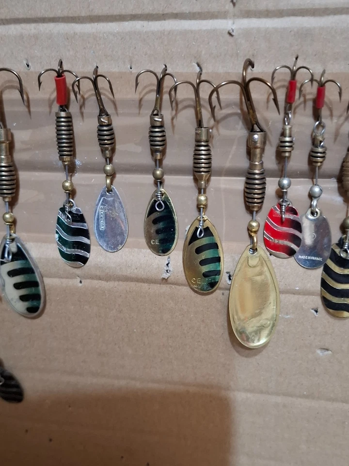 CELTA RUBLEX Blinker Spinner Kunstköder Angelzubehör alt vintage Köder - Bild 3 von 4