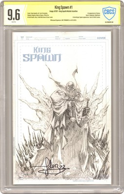 King Spawn 1H Capullo Sketch 1:50 Variante CBCS 9.6 Ss Javi Fernandez 2021