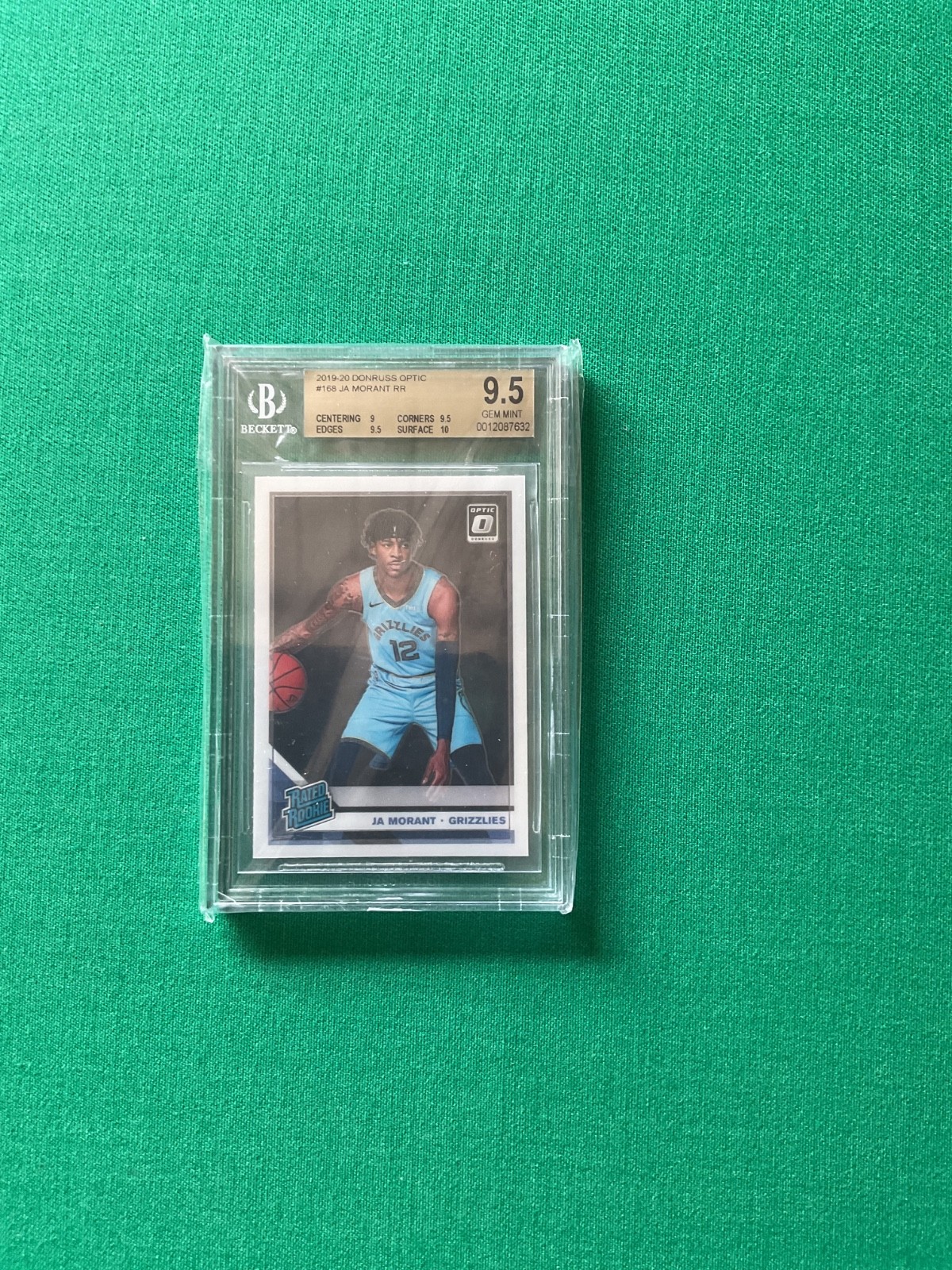 2019-20 Panini NBA Hoops - Ja Morant #168 RR