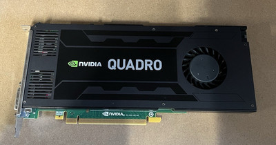 Grafikkarte NVIDIA Quadro K4200 4GB GDDR5 PCIe 2.0 x16 GPU Workstation DP DVI-I