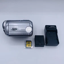 JVC Everio GZ-MG21 (20 GB) Flash Media Camcorder New Battery and 32GB Card Works