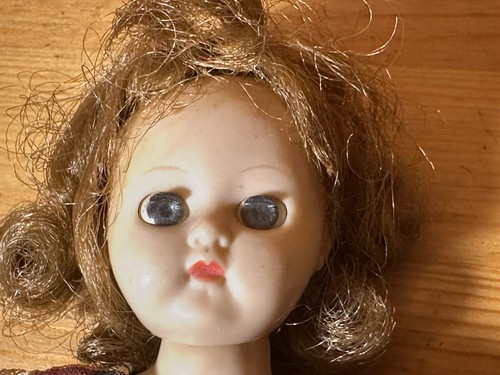 Vintage 1950’s Ginger Plastic Doll by Cosmopolitan Dolls 7.5” Orig Tagged Dress - Bild 19 von 22