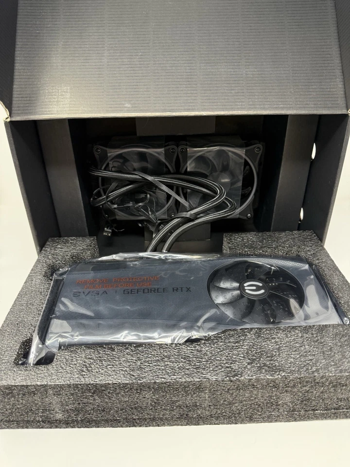 New EVGA GeForce RTX 3080 Ti XC3 Ultra Hybrid 12GB GDDR6X Liquid Cooled GPU - Image 3 of 4