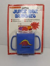 VTG Juice Box Buddies Toddler Mommy's Helper Stegosaurus NOS 