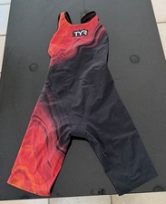 TYR Women's Venzo Volconyx Open Back Tech Suit Swimsuit Size 24, Worn ONCE