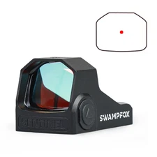 Swampfox Sentinel 1x16mm Compact Micro Reflex Sight 3 MOA Red/Green Dot For RMSc