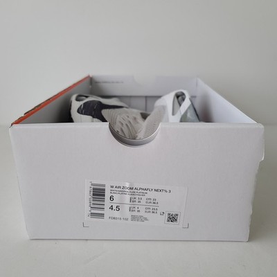 Nike Air Zoom Alphafly NEXT% 3 Gridiron FD8315-102 Women's Size 6