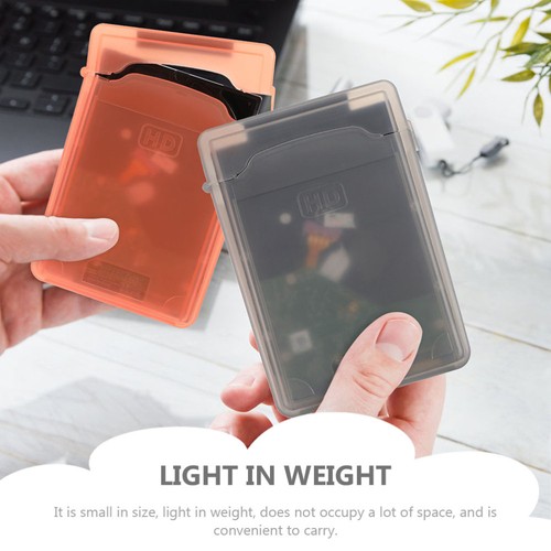 5 Pcs Hard Disk Protection Box Travel Protective Case Drive Carrying - Afbeelding 5 van 12