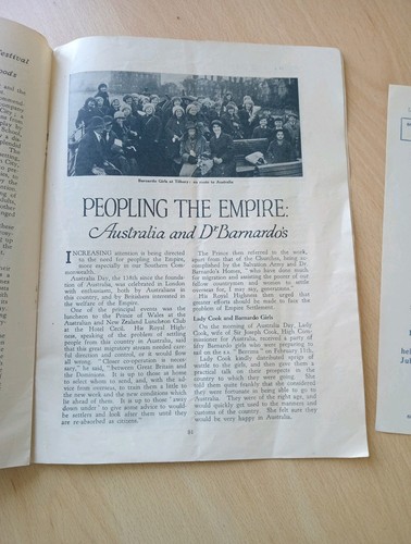 Rare Vintage Dr Barnardos Magazine Night And Day April 1926 Childrens Homes - Picture 15 of 22