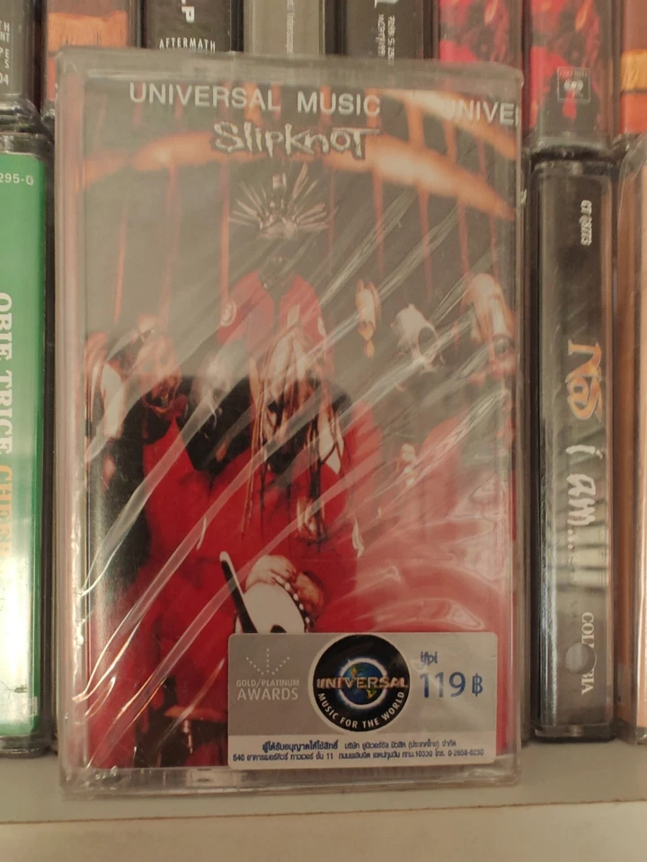 Slipknot Slipknot FACTORY SEALED cassette album** Refer To Images Foto 3 de 4