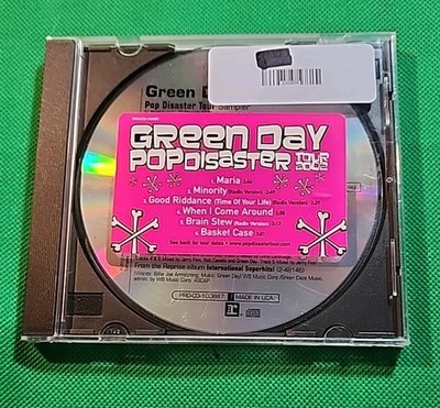 GREEN DAY Pop Disaster Tour 2002 Promo CD PUNK Rock Sampler EP [6 Tracks]
