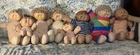 Vintage Cabbage Patch Kids Lot 8 Dolls 70’s/1980s Coleco TLC Beautiful Eyes