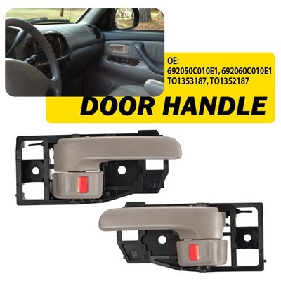 Pair Interior Inside Door Handle for Toyota Tundra 2000 01-2006 Front LH RH EAW