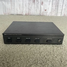 NILES SPS-4 - 4-pair Speaker Selector - Tested & Working