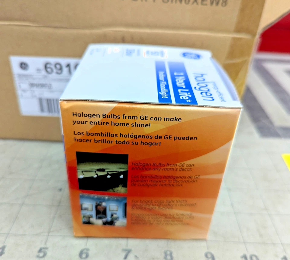 6pk Energy-Efficient Flood Light Bulb, Indoor, Short Neck, Par 30, [B8S1 - Image 4 of 4