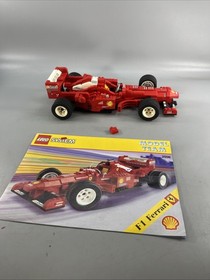 1998 LEGO Model Team 2556  F1 Ferrari Formula Racing Car Complete Build 