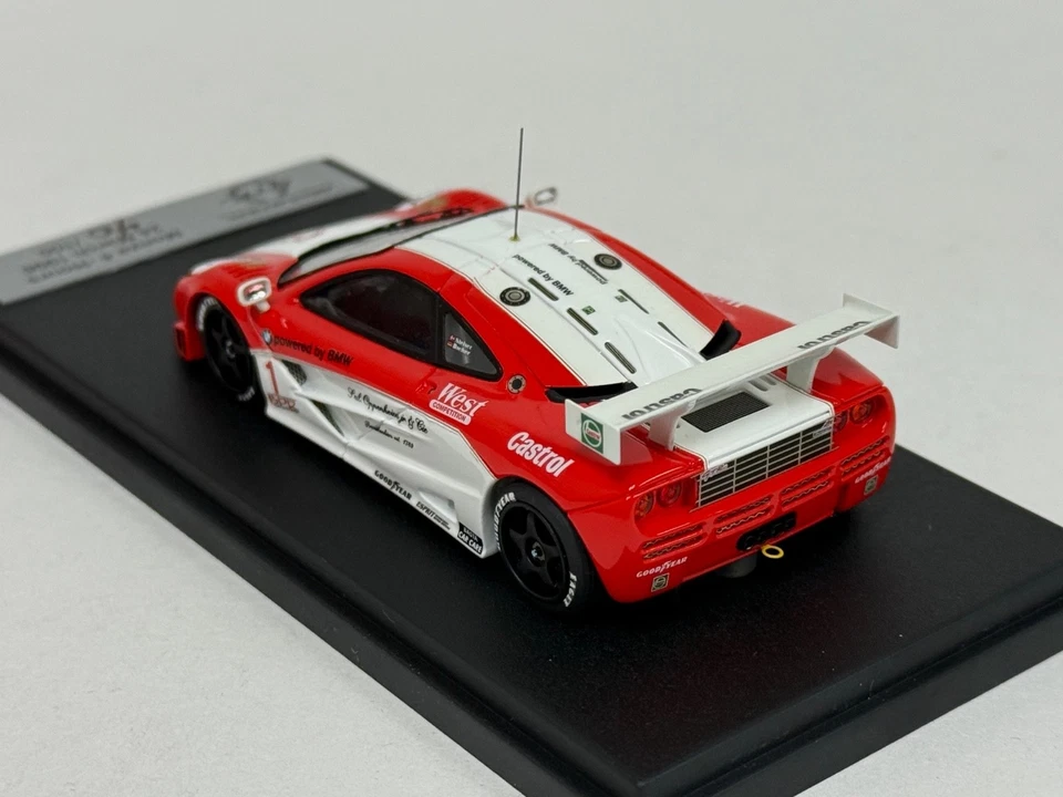 1/43 AB 型号 McLaren F1 GTR West 汽车 #1 1995 Monza 比赛 #40 of 100 ABG240 — 第 2/4 张图片