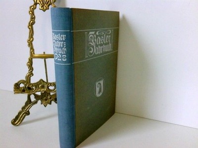 Basler Jahrbuch 1928 Huber August und Ernst Jenny: