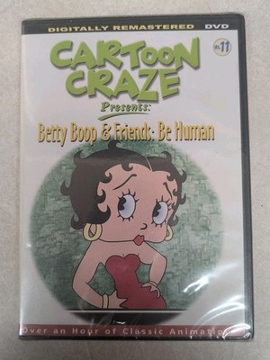 Cartoon Craze Presents Betty Boop & Friends: Be Human (DVD, 2004) *Buy 2 Get 1*