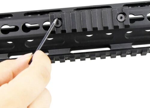 3 Pack keymod Aluminum 3 Slots 5 Slots 13 Slots Rail Section Picatinny Weaver - Bild 5 von 7