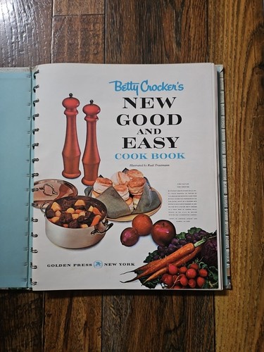 BETTY CROCKER'S NEW GOOD AND EASY COOK BOOK 1962 First Edition 1st Printing - Picture 2 of 4