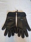 GEEKHOM BBQ Gloves, Grilling Gloves Heat Resistant One Size Fits Most, Black