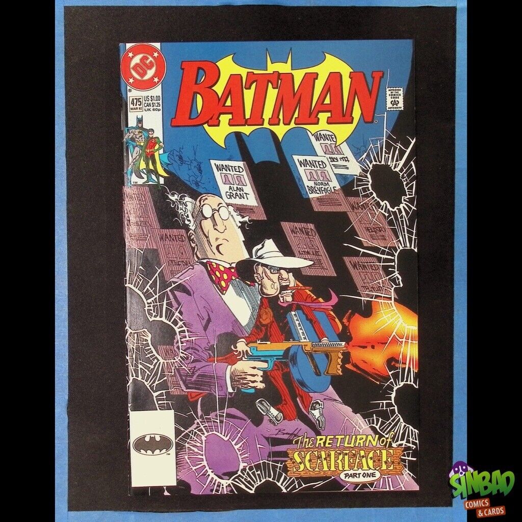 Batman, Vol. 1 475A 1st app. Renee Montoya