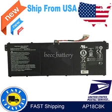 AP18C8K Battery For Acer Chromebook Spin CP713-2W 5 slim A515-54 A515-43 50.29Wh