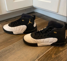 Little Kid's Jordan Jumpman Pro Black/Metallic Gold-White DQ8434 071 2Y