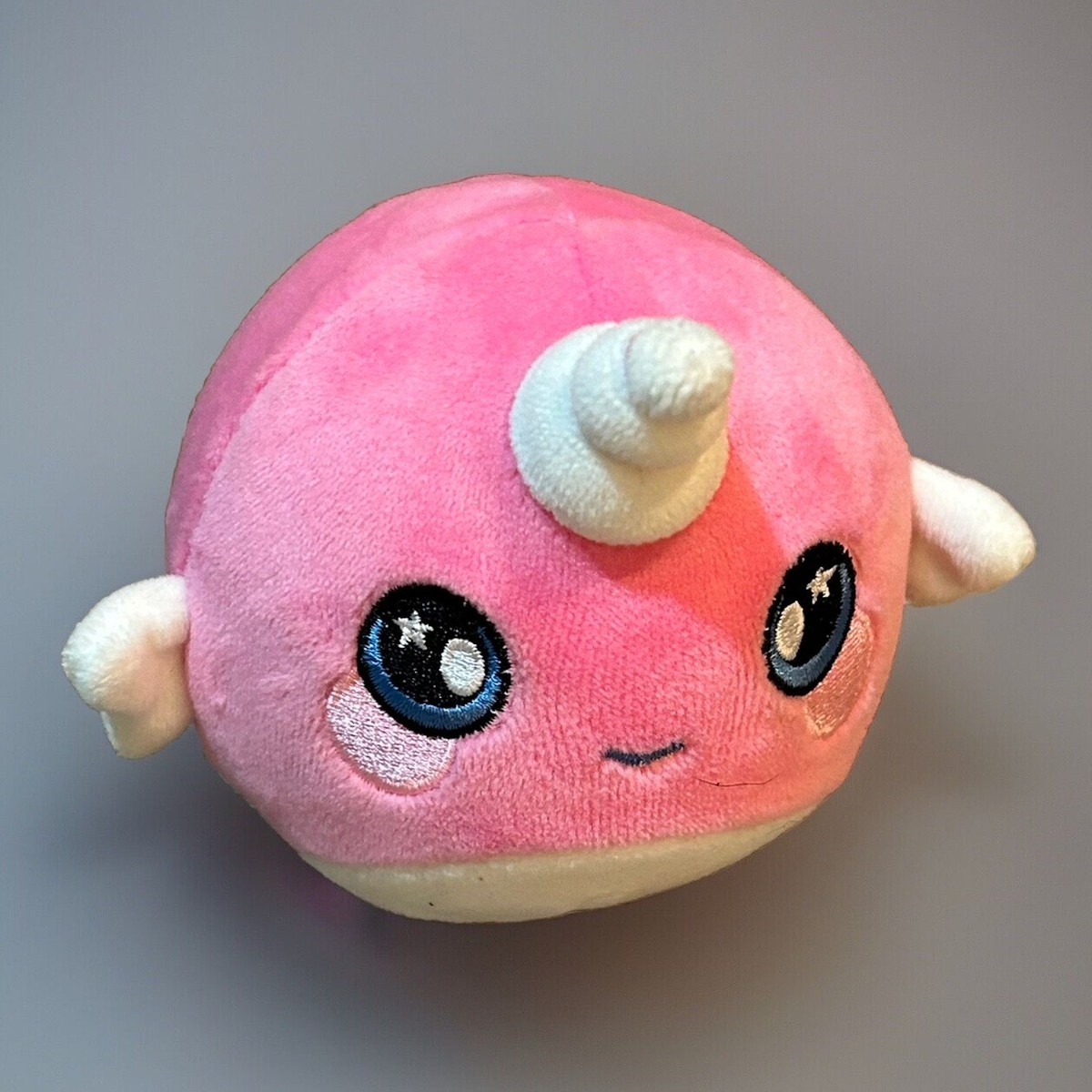 Squeezamals Narcissa the Pink Narwhal Squishy Plush